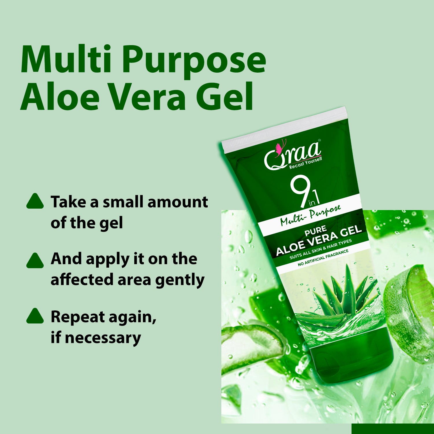9 in 1 Multi-Purpose Aloe Vera Gel