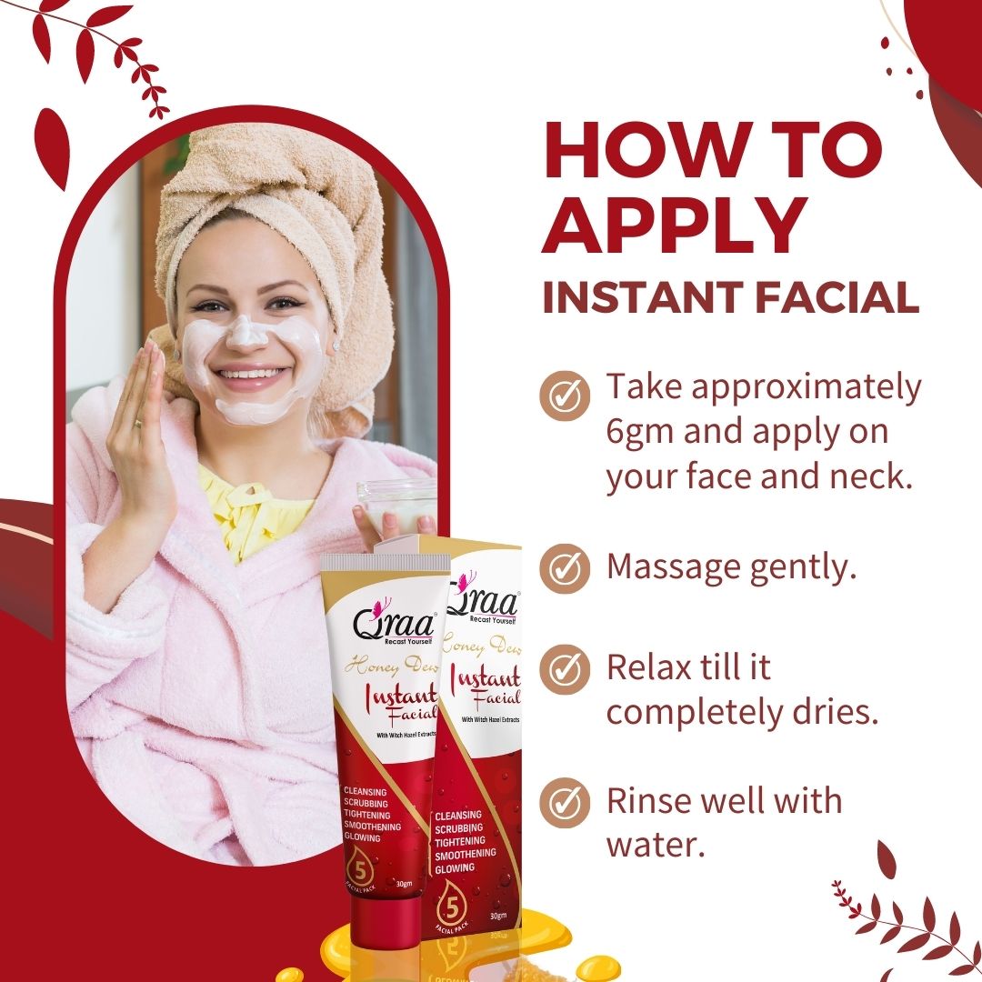 Qraa Honey Dew Instant Facial