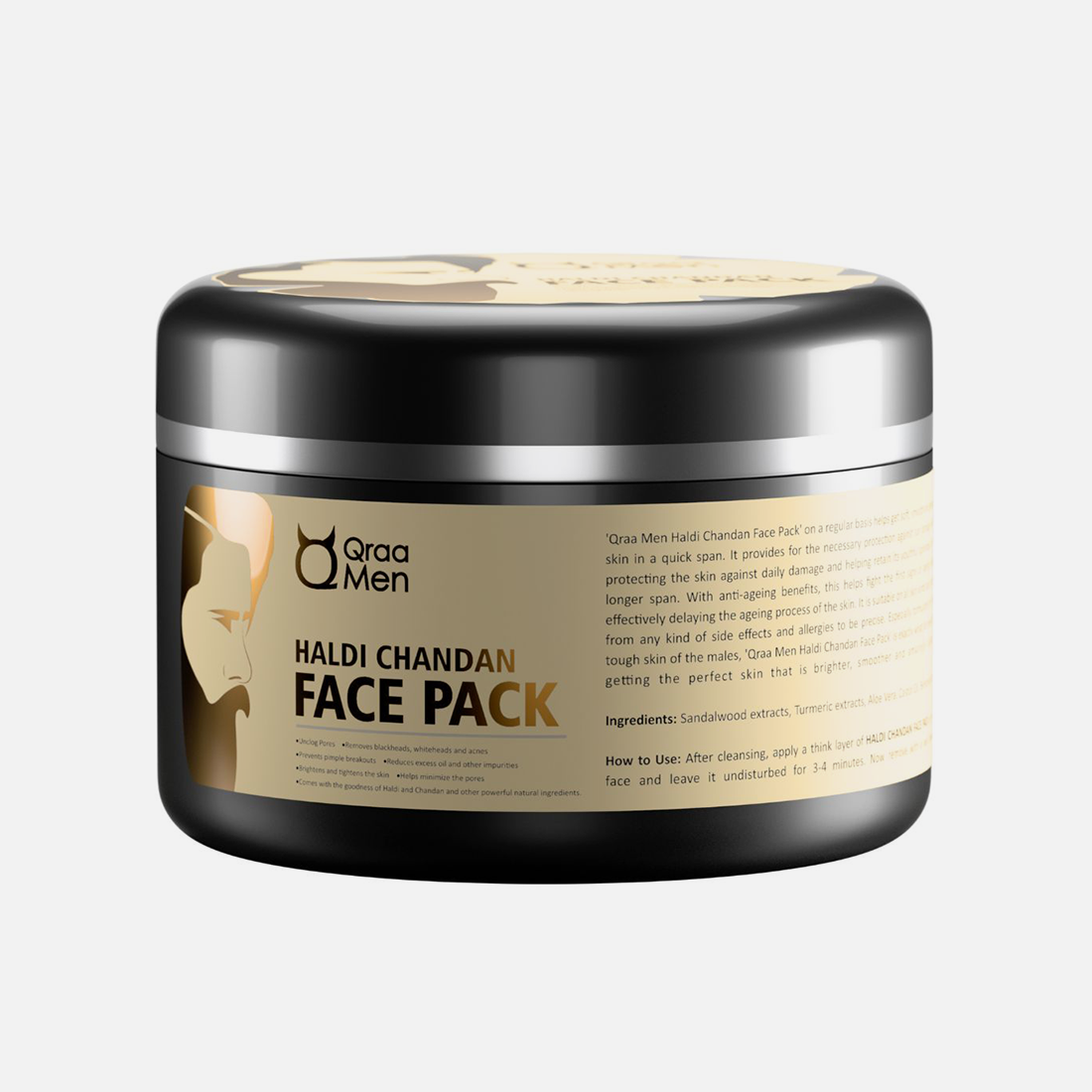 Haldi Chandan Face Pack for Skin Brightening and Lightening