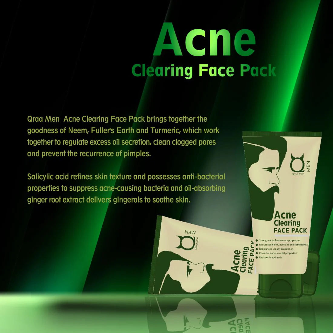 Acne Clearing Face Pack -For pimple and acne 100g