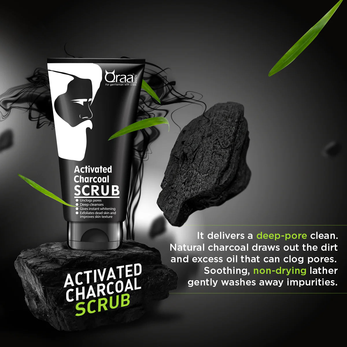 Activated Charcoal Scrub - Deep Cleansing and Whitening
